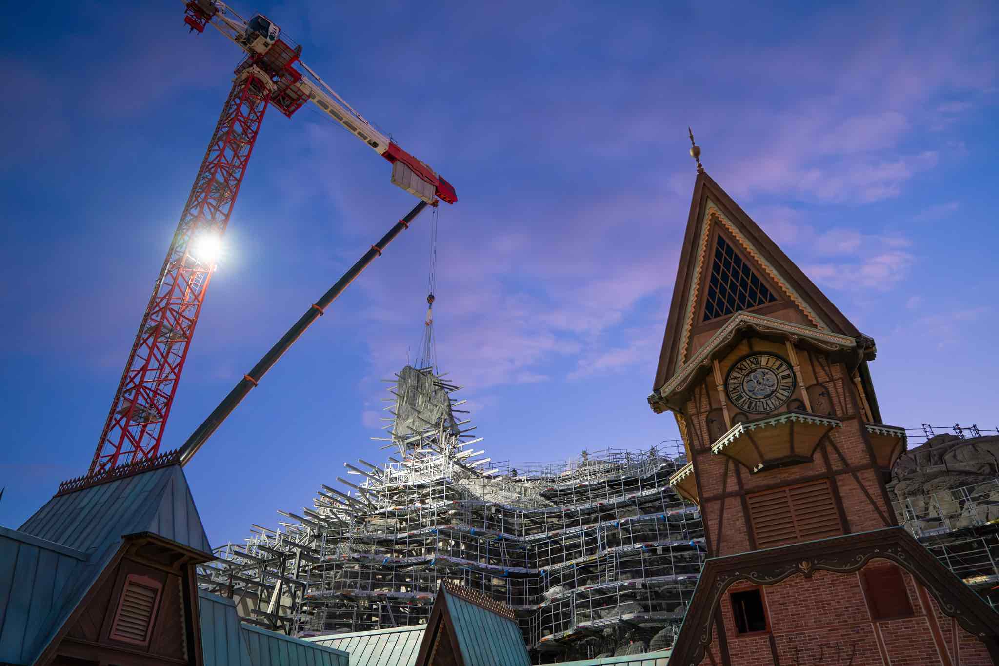 Une nouvelle étape importante sur le chantier de World of Frozen