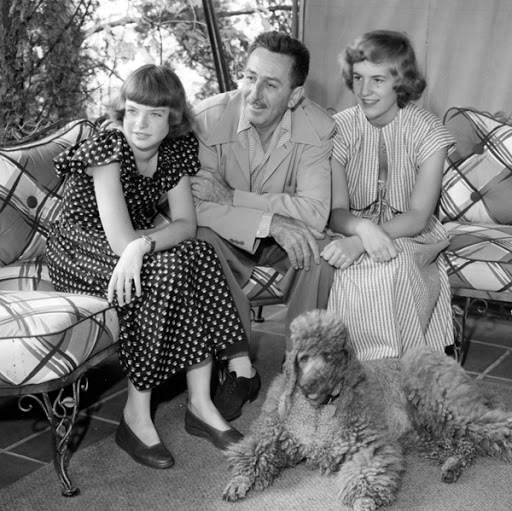 Walt Disney et ses filles