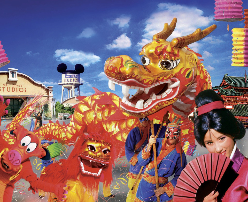 Nouvel an chinois à Disneyland Paris